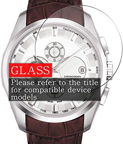 Synvy [3 Pack] מגן מסך זכוכית מחוסמת, תואם ל- Casio G-Shock GWN-1000-2ADR 9H הסרט SmartWatch Smart Watch